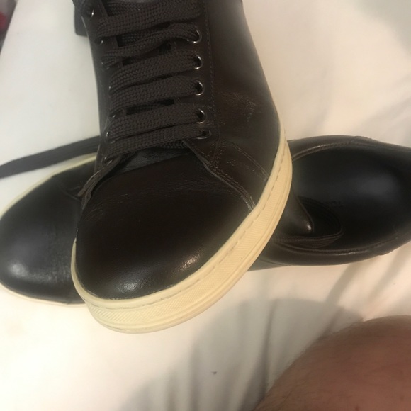 Genuine Tom Ford leather sneakers, never worn size 9 - Picture 4 of 4
